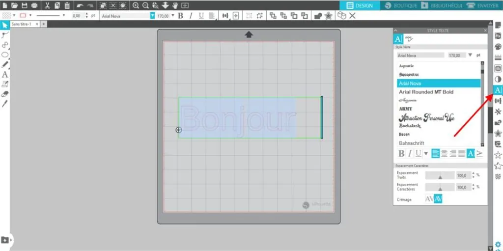 silhouette studio tuto