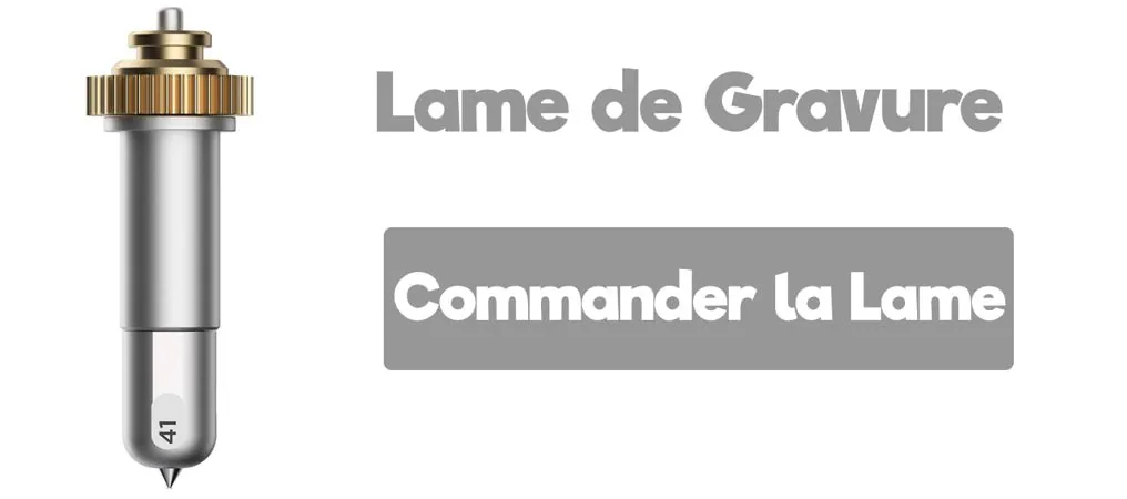 Lame de Gravure Cricut