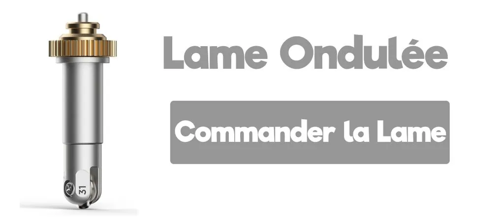 Lame Ondulée Cricut