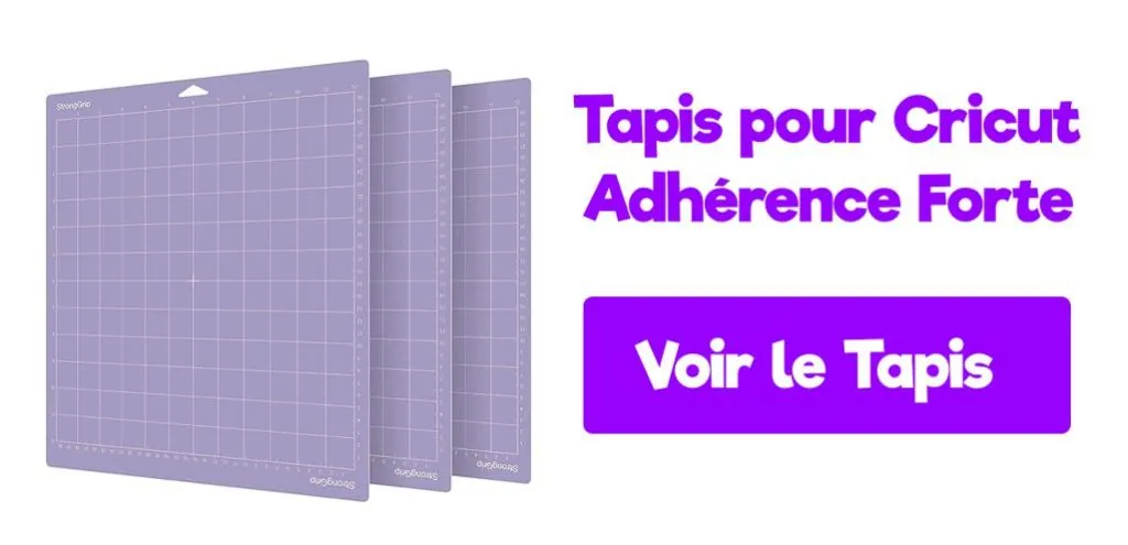 Tapis pour Cricut Violet