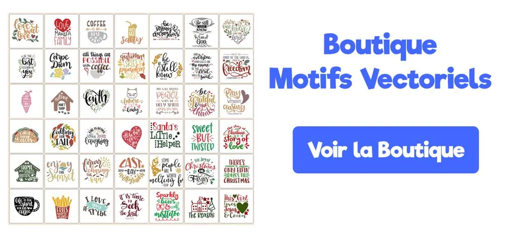 Motifs Vectoriels Format SVG PNG et DXF