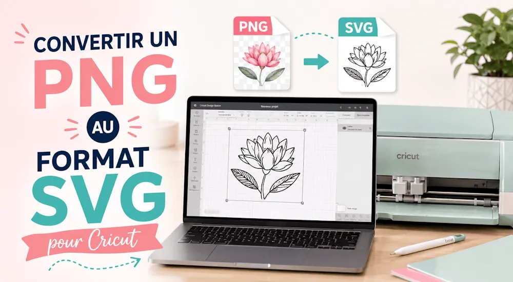 Convertir un Fichier PNG au Format SVG pour Cricut