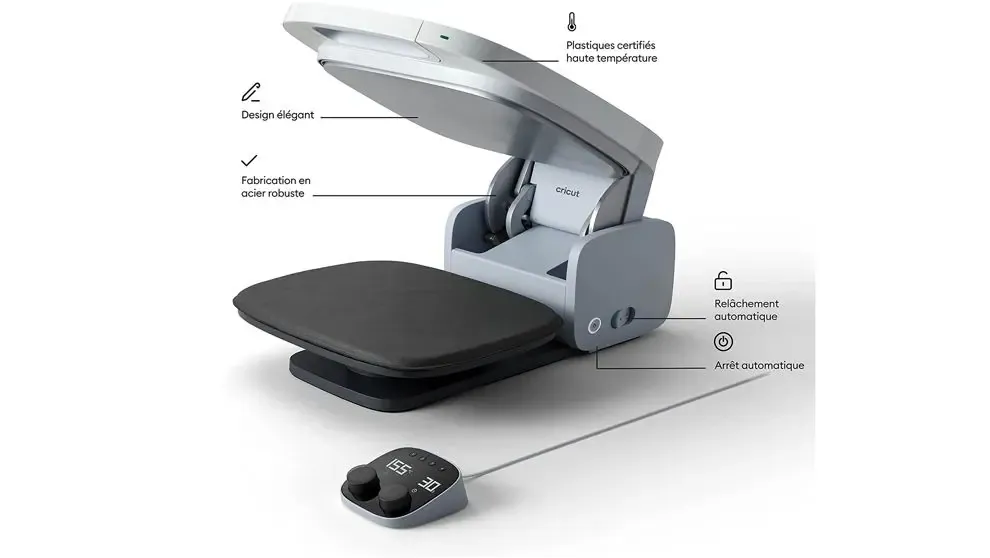 Cricut auto press informations
