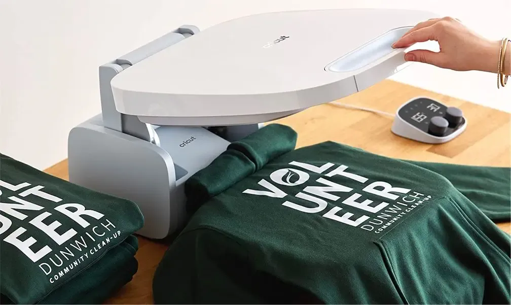 Cricut auto press pressage