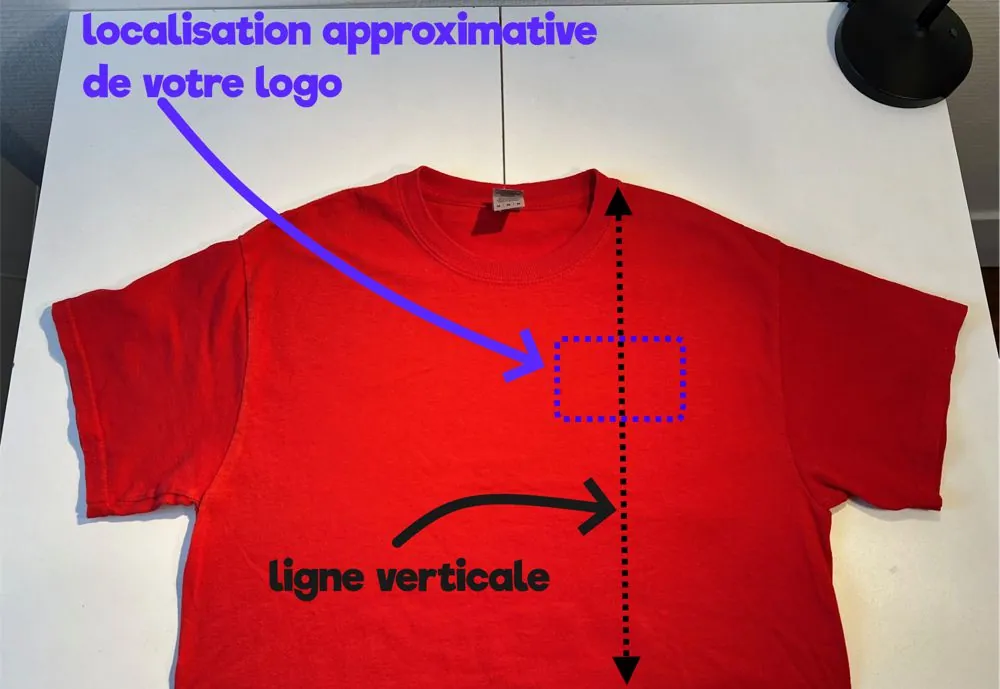 Comment placer un flocage sur t-shirt ?