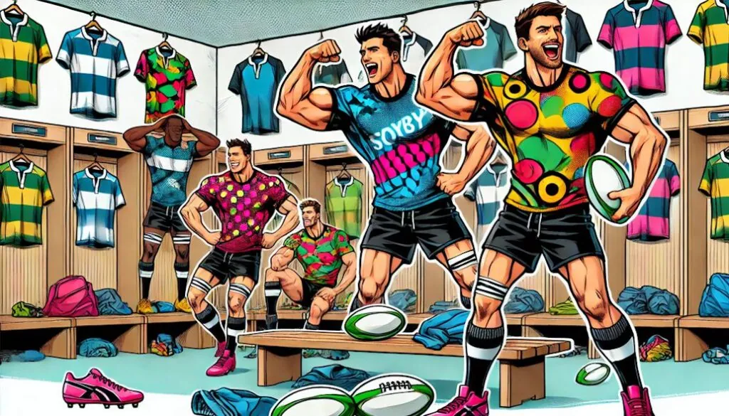 Marque de Vêtements sur le thème du rugby
