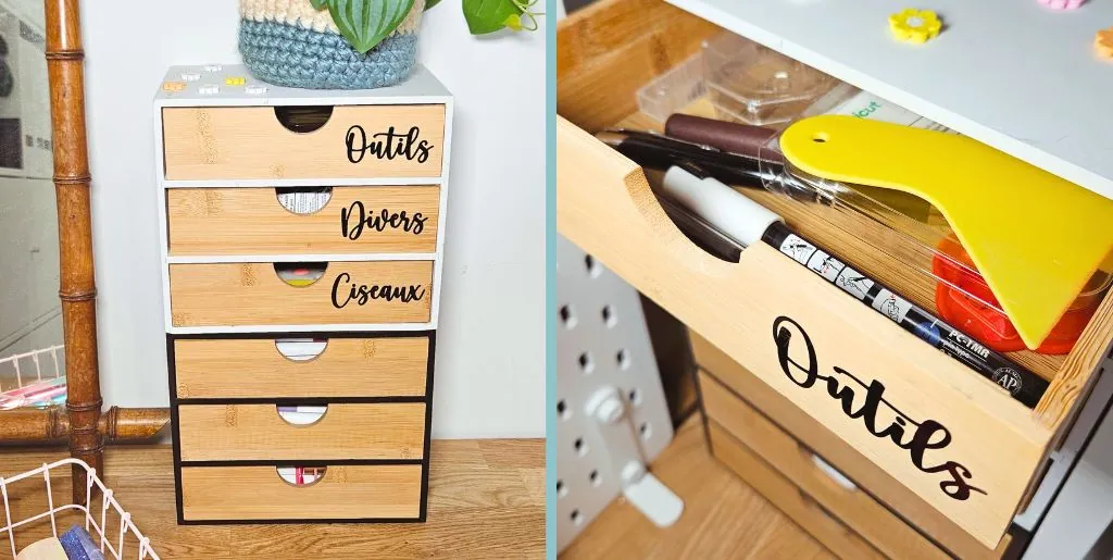 TIROIRS ACTION RANGEMENT CRICUT