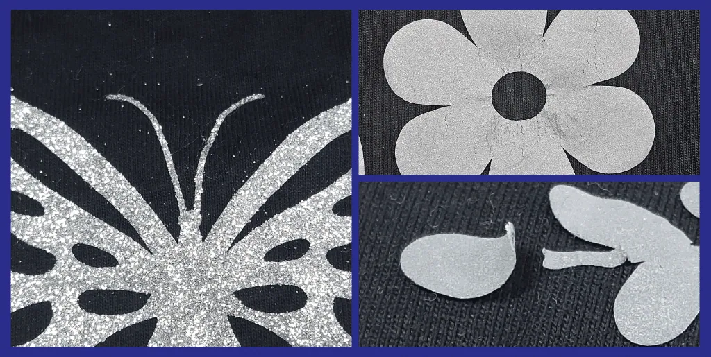 Flex thermocollant action - mauvaise qualité