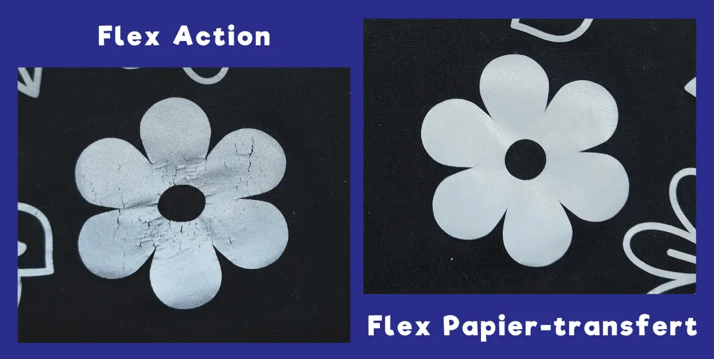 flex thermocollant action vs flex papier transfert