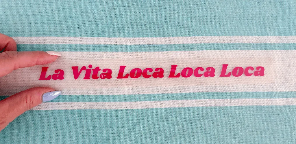 Fouta personnalisée en flex