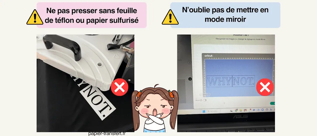 Les erreurs à ne pas faire pour le flocage textile
