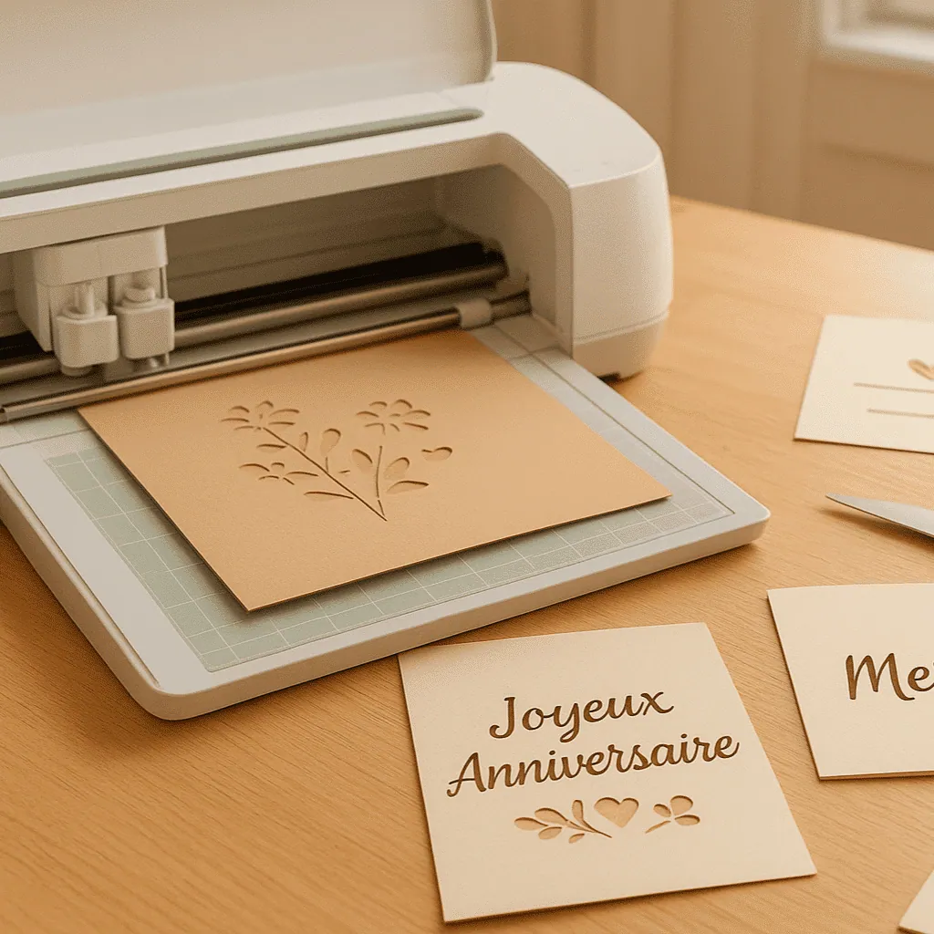 carte à la Cricut DIY