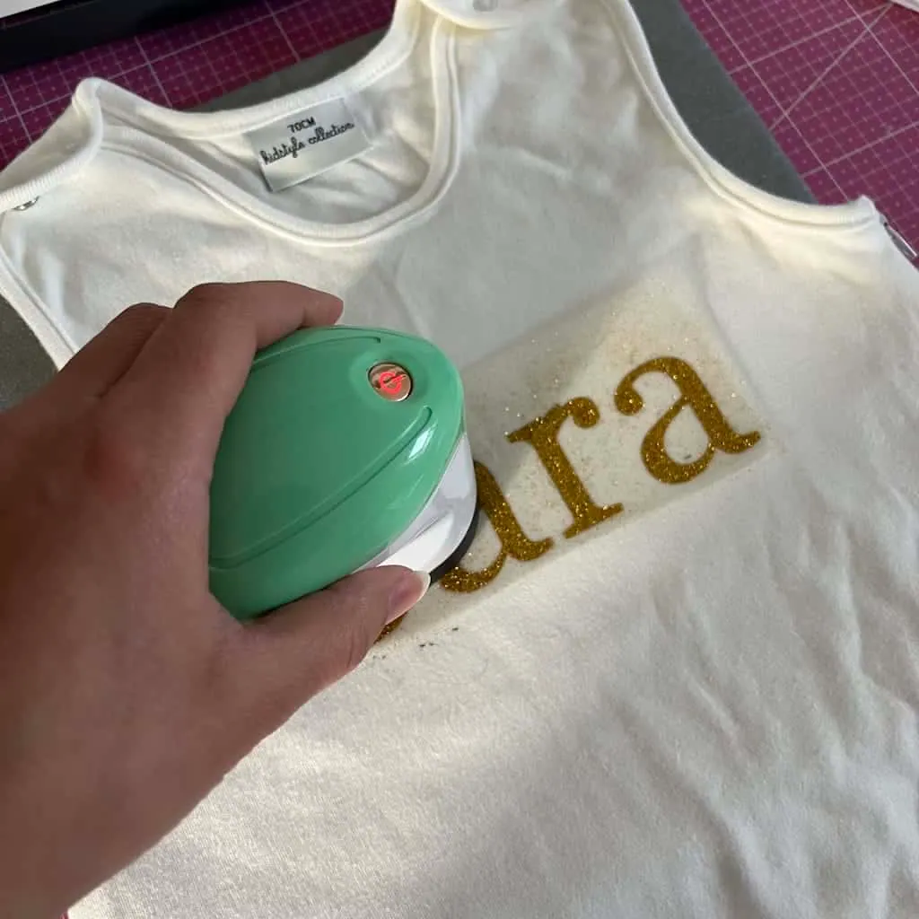 personnalisation avec la cricut