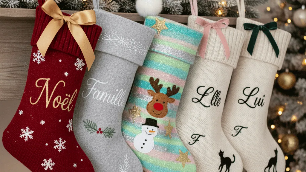 chaussette de Noël DIY