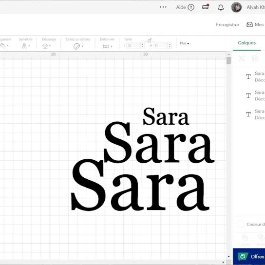 Design space personnaliser à la Cricut
