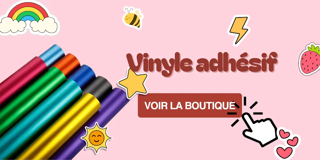 Vinyle adhésif, voir la boutique