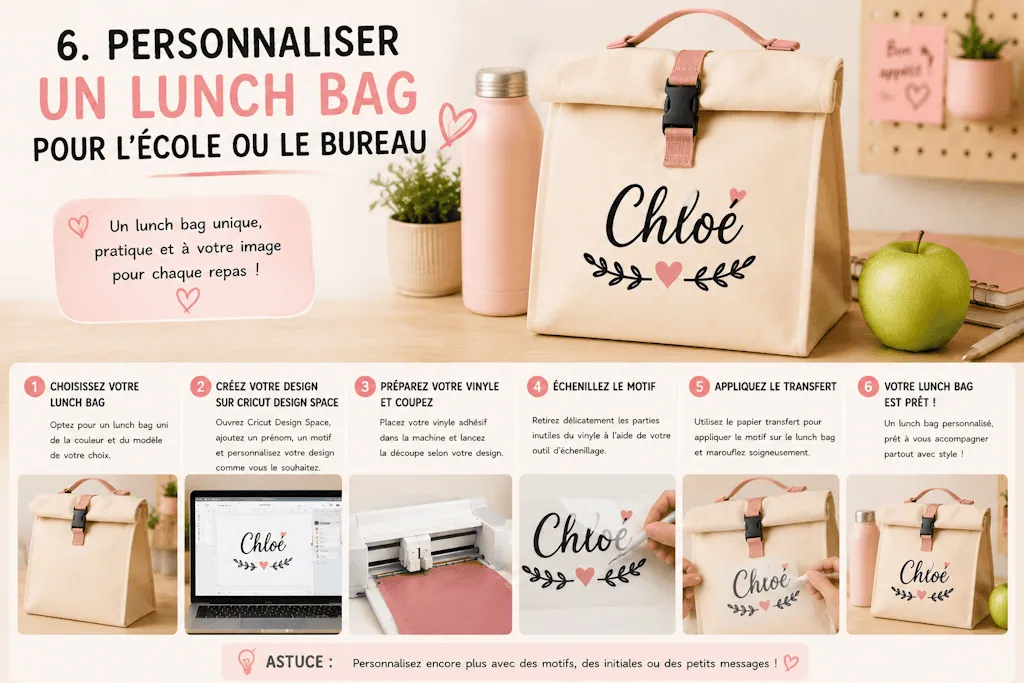 tuto DIY lunch bag