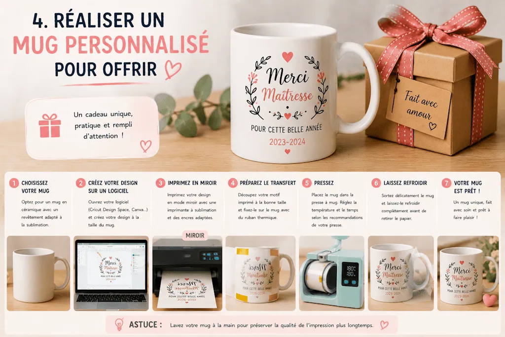 personnaliser un mug