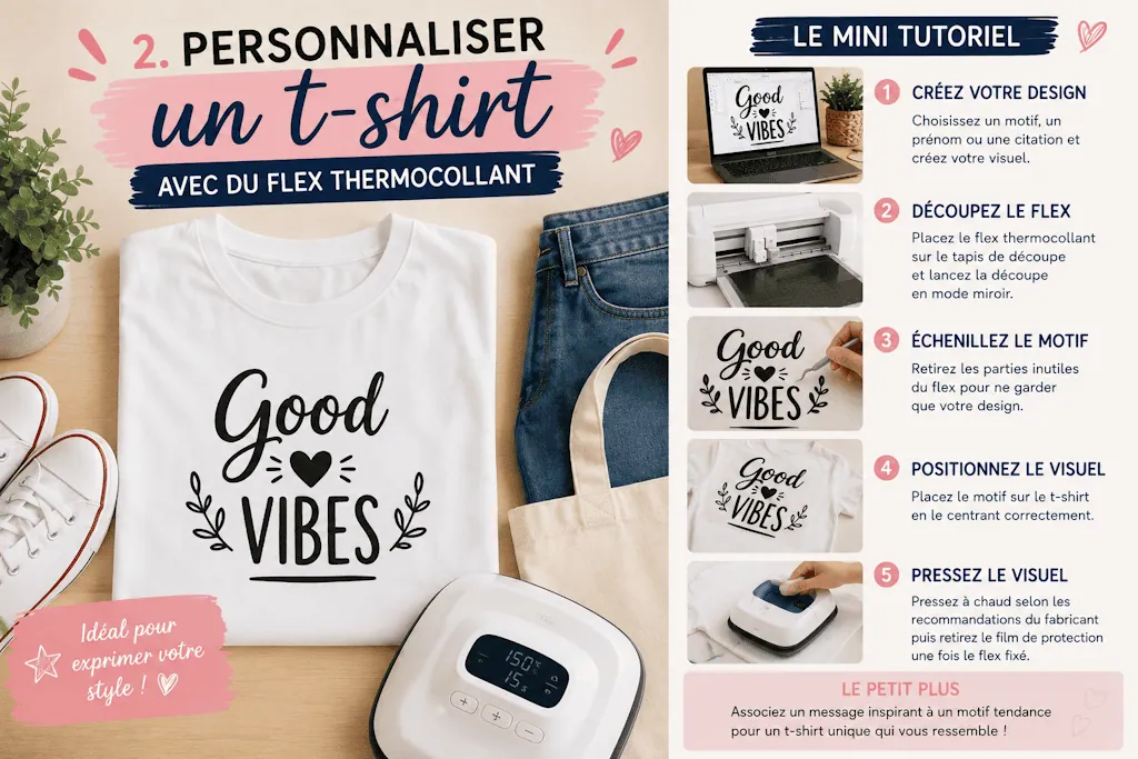 t-shirt personnaliser facilement